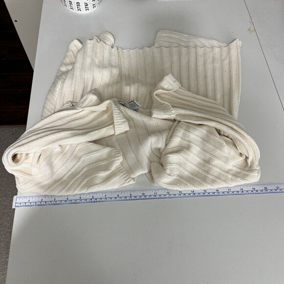 Parkhurst Cotton Cream Cardigan Womens Size S - Picture 8 of 10